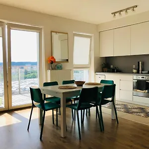 *14th Floor A Lot Of Sun - Near Baltic Baltic Sea And Reagaen Park - Big Balkoon - Nice View - Private Parking Place - Oldtown 20min And Sopot 10min Apartament